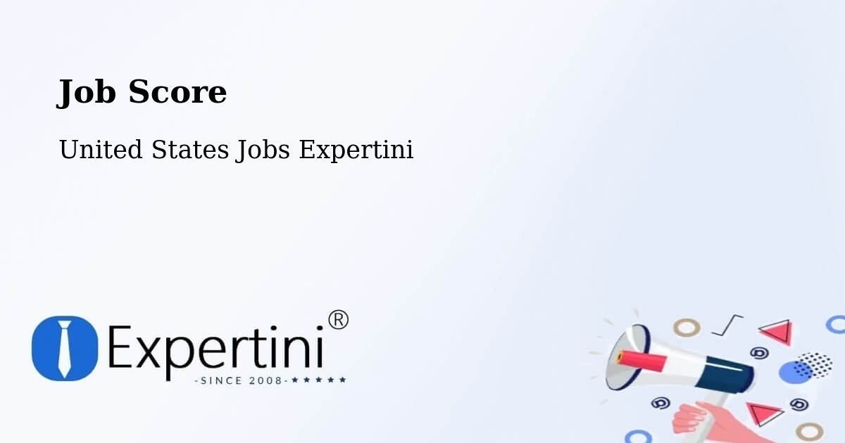 Job Score & Job Description Score Tool – Independence - United States Jobs Expertini