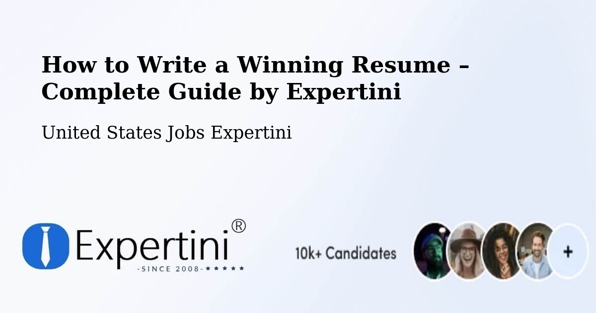 Resume Writing Guide for Job Seekers – Independence - Independence, United States Jobs Expertini