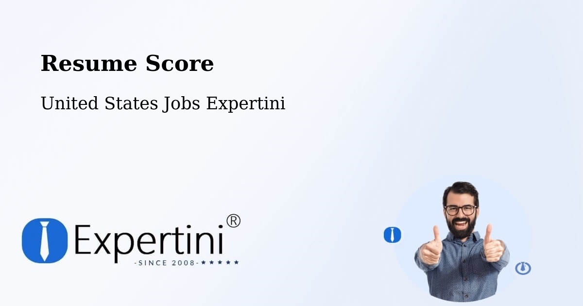 Resume Score & Job Description Match Tool – Independence - United States Jobs Expertini